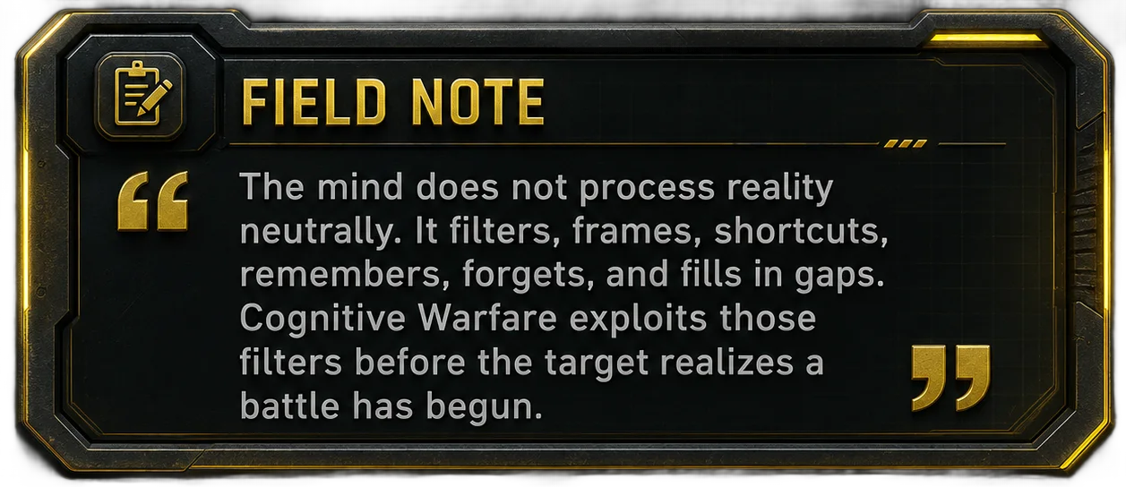 DMI Field Note on Cognitive Warfare