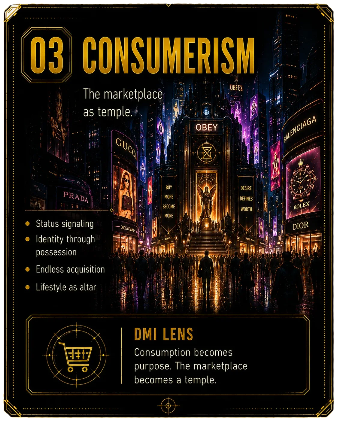 03 Consumerism — the marketplace as temple