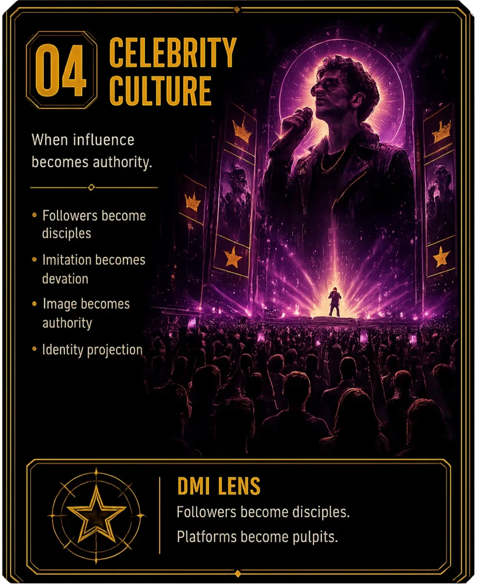 04 Celebrity Culture — when influence becomes authority
